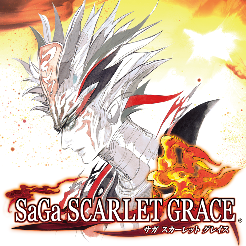 SaGa: Scarlet Grace box art for Playstation Vita